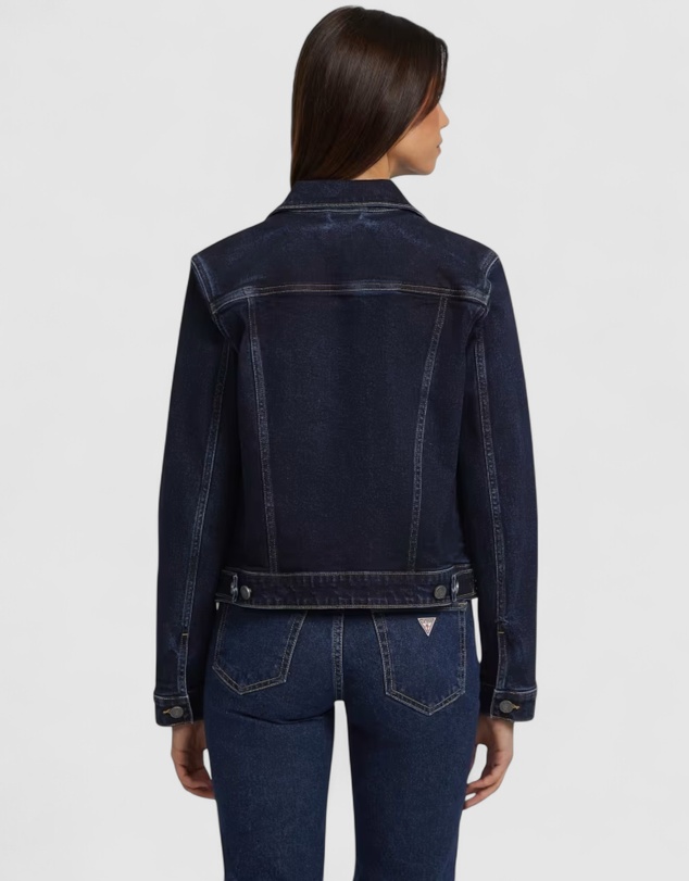 GUESS - GUESS JEANS Slim Trucker Jacket