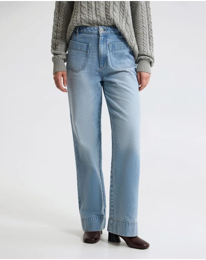 Oxford - Joanie Pocket Front Denim Jeans