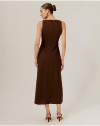 Tussah - Tie Midi Dress