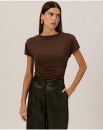 Tussah - Sonja Jersey Draped Top