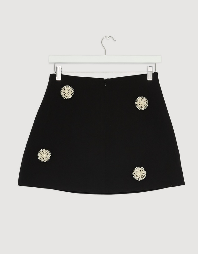 Revibe - Repaired BY JOHNNY. Priscilla Pearl Mini Skirt - AU 10