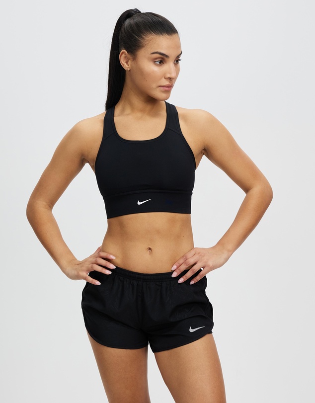 Nike - Dri-FIT Swoosh Medium-Support 1-Piece Padded Longline Sports Bra