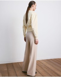 M.N.G - Round-Neck Cotton Sweatshirt
