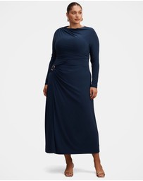 Forever New Curve - Kingsley Curve Hardware Jersey Midi Dress