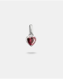 THOMAS SABO - THOMAS SABO Connect Charm Heart Birthstone July