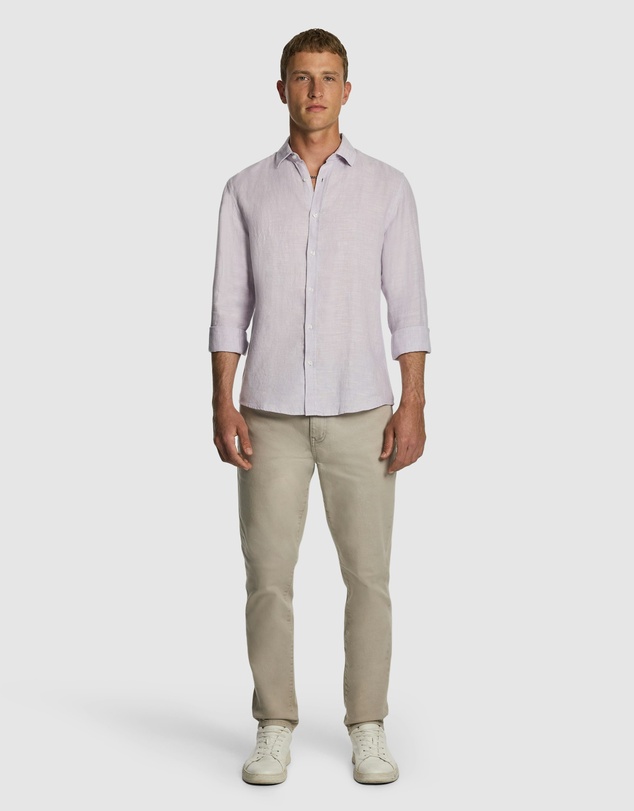 yd. - West Hampton Pure Linen Shirt