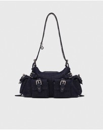 Maje - Miss M Pockets Denim Handbag