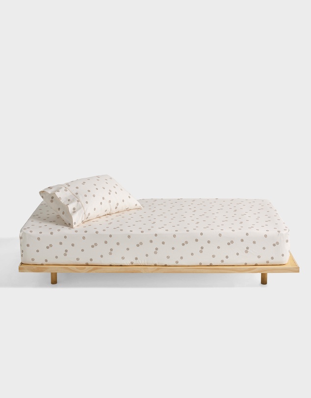 Linen House Kids - Flower Garden Fitted Sheet + Pillowcase Set