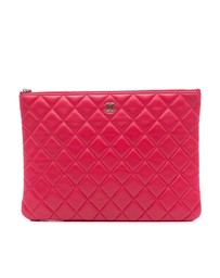 Pre-Loved by Azura Reborn - Pre-Loved Medium Quilted Lambskin O Case Clutch