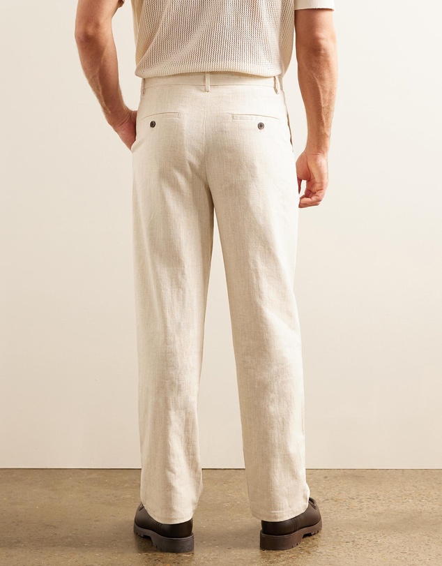 AERE - Leo Linen Suit Pants