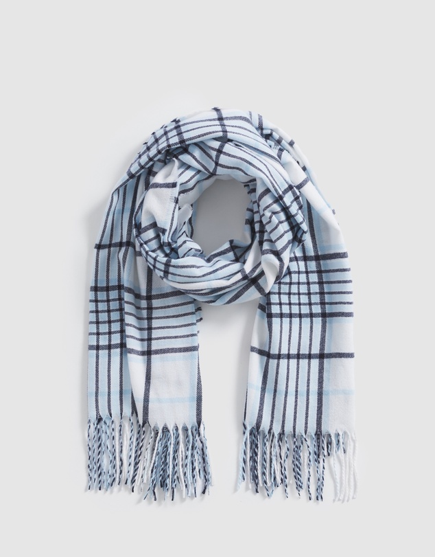 Seed Heritage - Check Woven Scarf