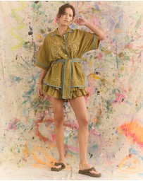 KINGA CSILLA - Hulia Check Token Shirt