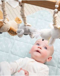 Living Textiles - 2 Pack Stroller Toys - Kangaroo & Kookaburra