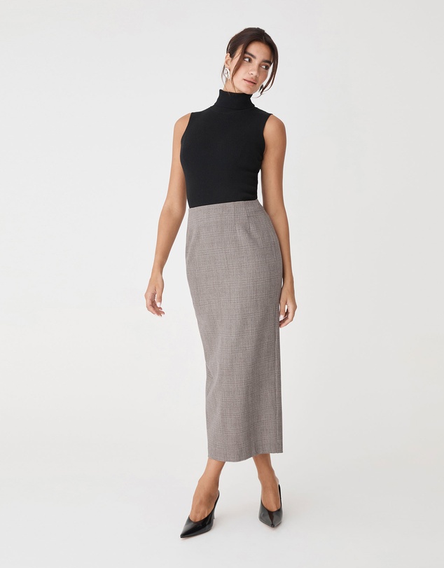 Forcast - Loretta Midi Pencil Skirt