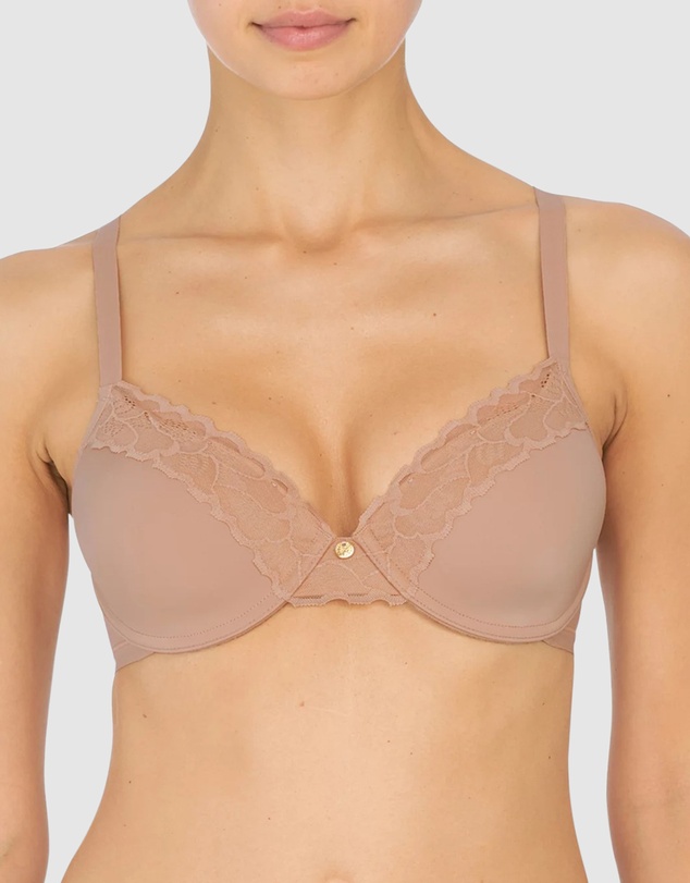 Natori - Refined Wired Contour T-Shirt Bra with Lace