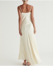 MOS The Label - Calista Cowl Neck Midi Dress