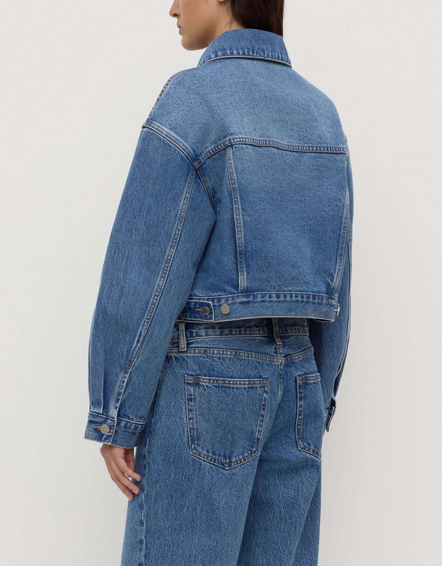 Assembly Label - Cropped Denim Jacket