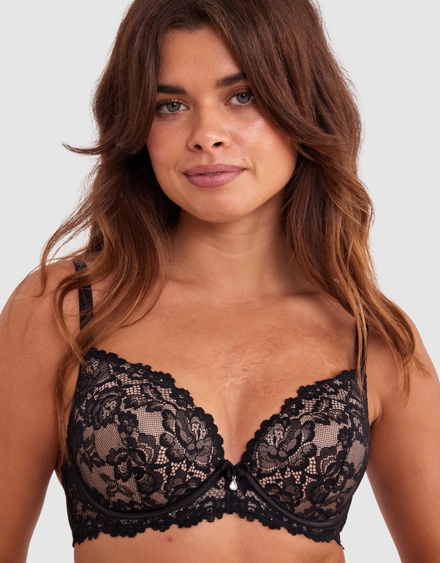 Bras N Things - Bethany Essentials Push Up Bra - Black