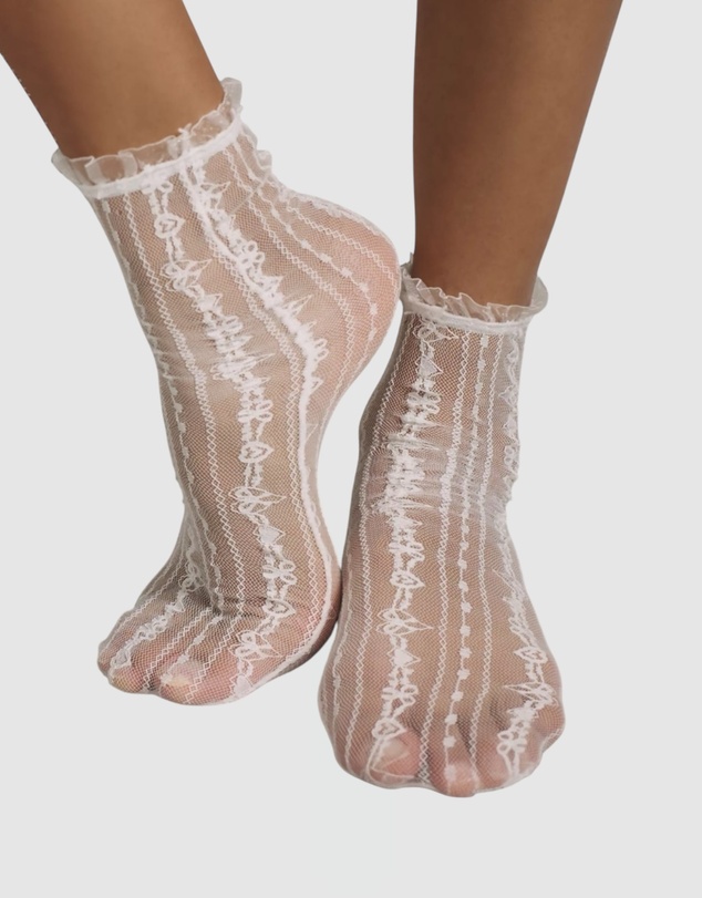 High Heel Jungle - Frill Neck Sock