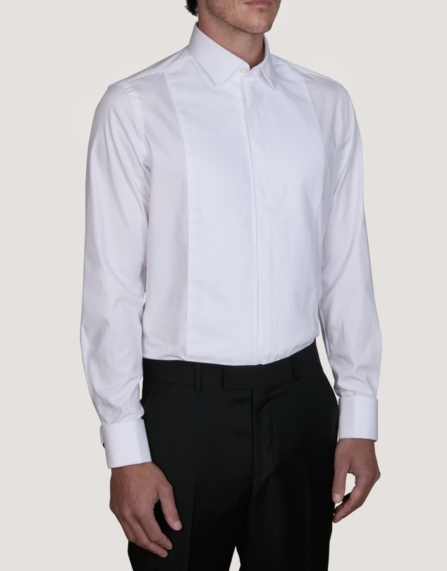 Abelard - Slim Fit Marcella Fly Front Dinner Shirt