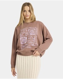 Billabong - Womens Sand To Surf Crew Neck