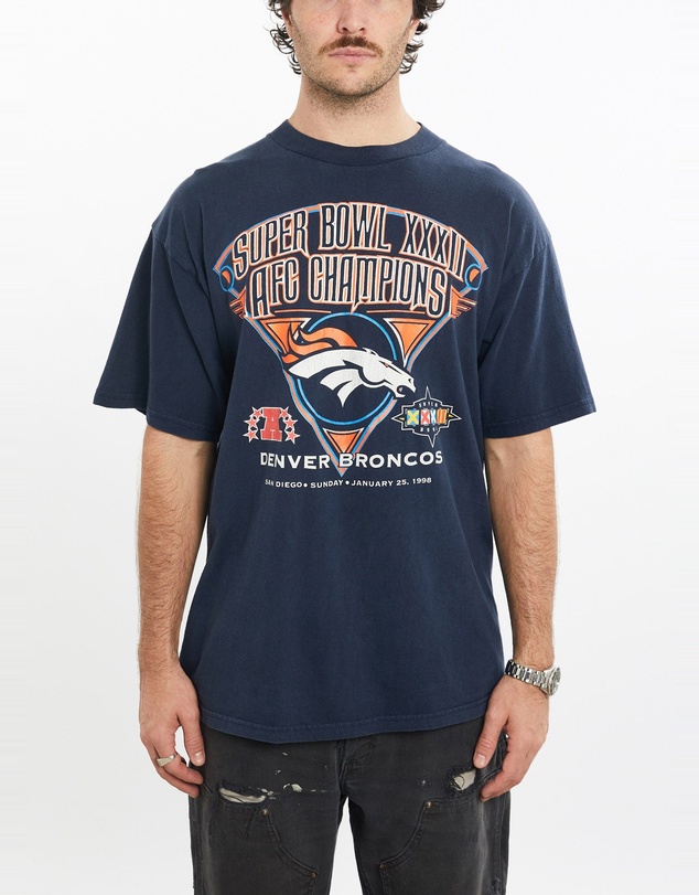 Vintage by The Real Deal - Pre Loved - Vintage 1998 NFL Denver Broncos Tee
