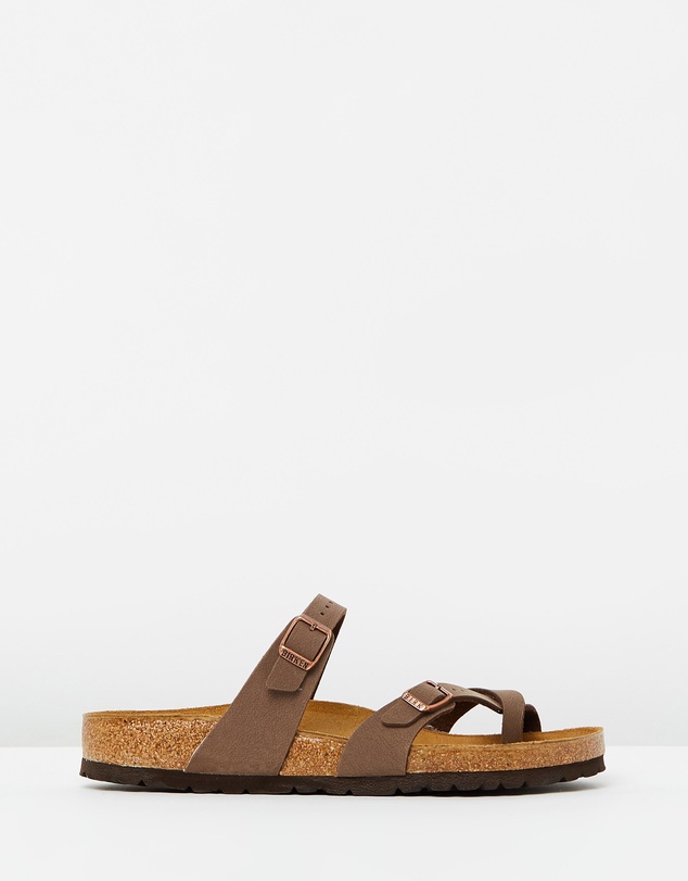 Birkenstock - Womens Mayari Birko-Flor Nubuck Regular Sandals