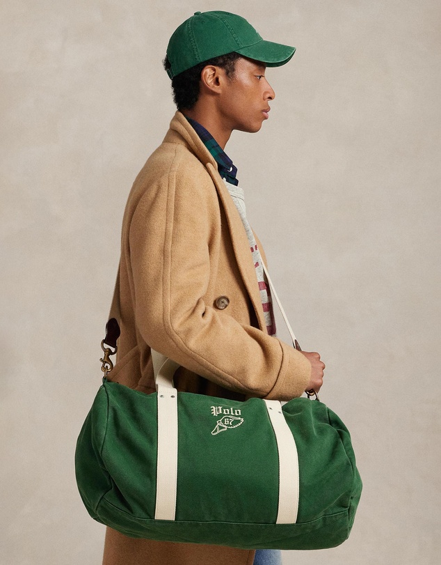 Polo Ralph Lauren - Embroidered Canvas Duffel Bag