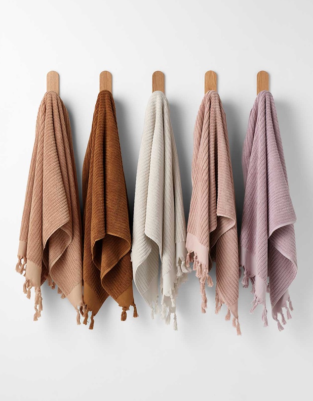 Aura Home - Paros Rib Towel Range