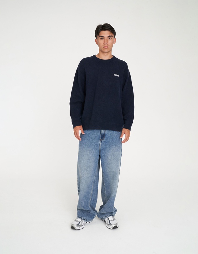 Huffer - Fleet Knit Crew