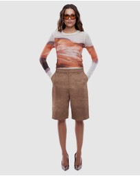 ENA PELLY - Ena Suede Shorts