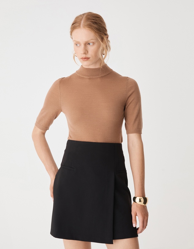 Forcast - Nikki Mini Wrap Skirt