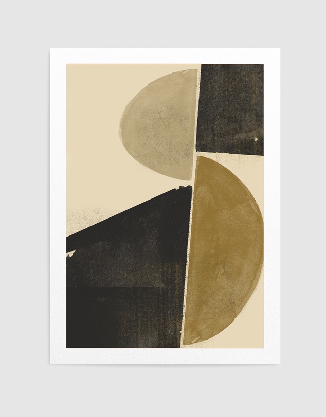 Olive et Oriel - Interaction Balance No.2 by The Miuus Studio Art Print