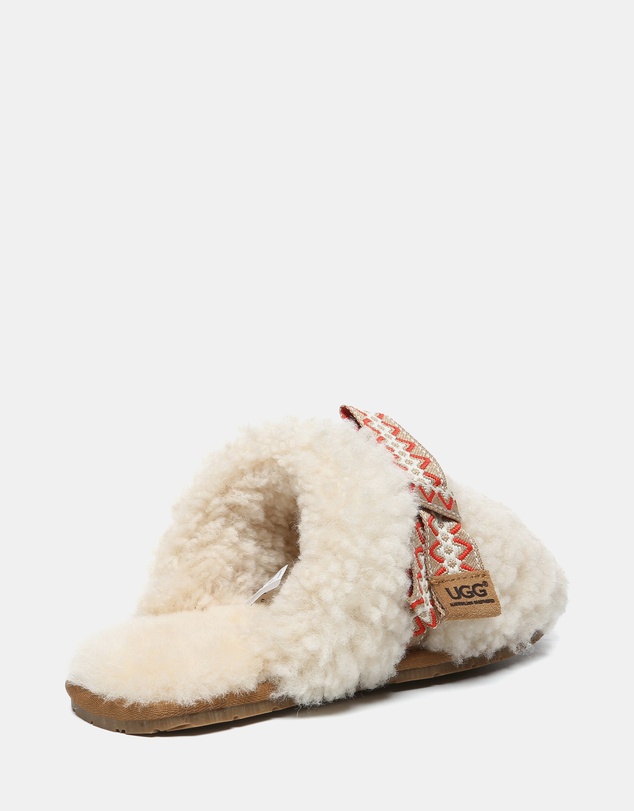 EVERAU - Australian Shepherd Ugg Cecil Double Faced Sheepskin Upper House Shoes