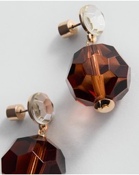 M.N.G - Fedora Earrings