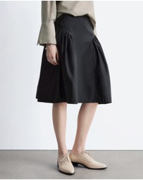 & Other Stories - Puff A-Line Midi Skirt