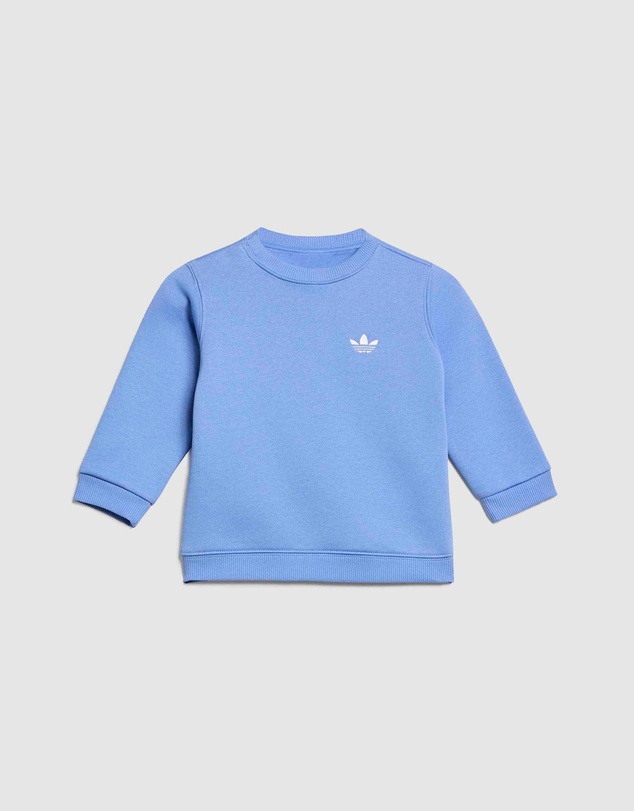 adidas Originals - Loose Crew Wide Leg Pants Set - Babies-Kids