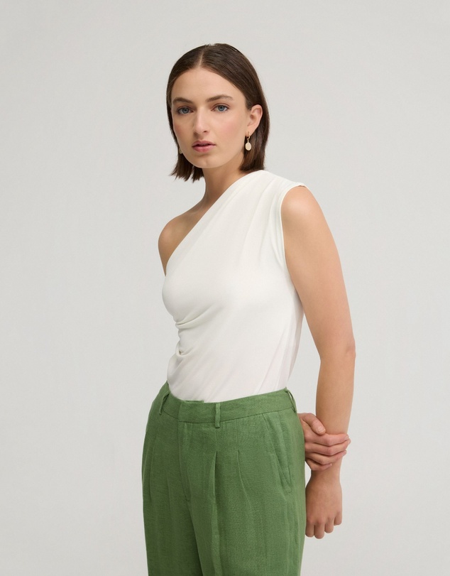 Oxford - Adina One Shoulder Top