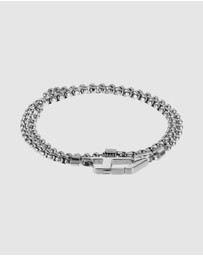 Diesel - Steel Silver Tone Bracelet