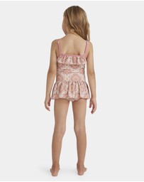 Billabong - Girls 0 to 5 Just For You One Piece Swimsuit