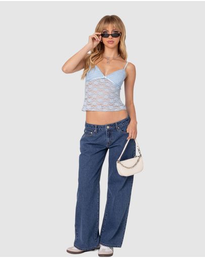 BLUE-WASHED