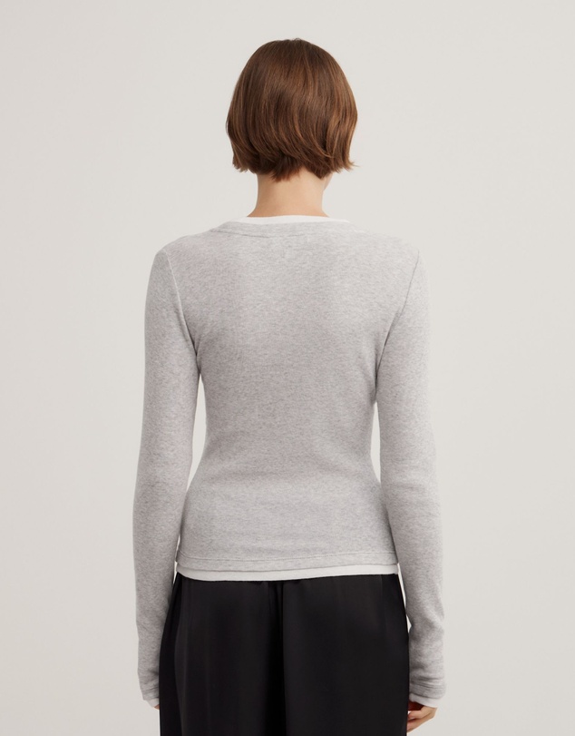 Witchery - Contrast Trim Long Sleeve Top