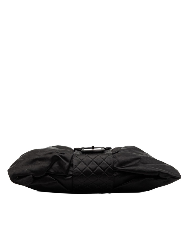 Chanel - Pre-Loved Medium Satin Bow Mademoiselle Shoulder Bag