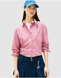Tommy Jeans - Crop Relaxed Shirt