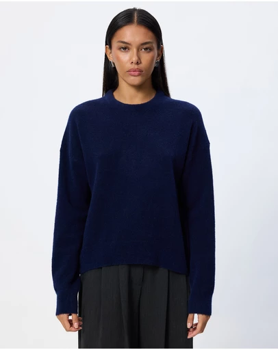 Lindsay Nicholas New York - Varsity Sweater (W Snood)