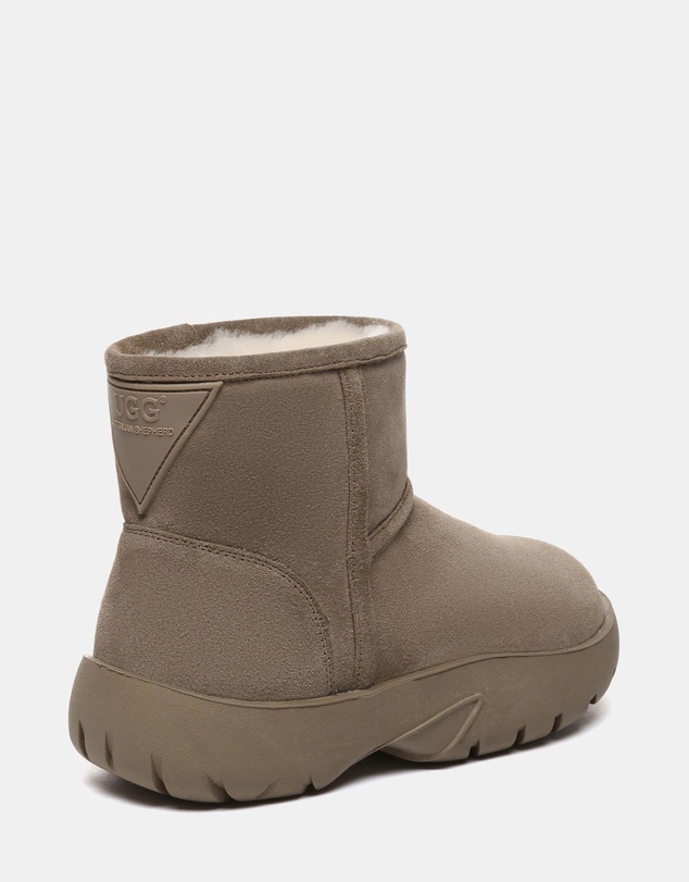 EVERAU - Australian Shepherd Ugg Salma Mini Cow Suede Upper UGG Boots