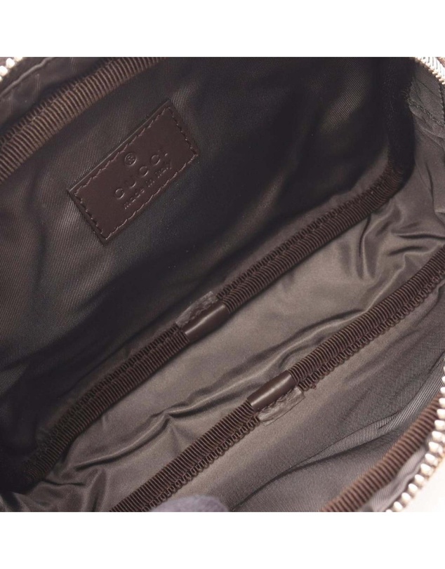 Pre-Loved by Azura Reborn - Pre-Loved Mini GG Canvas Web Crossbody