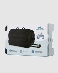 High Sierra - Boxed Wheeled Duffle Boxed 55cm Carry-On Wheeled Duffle