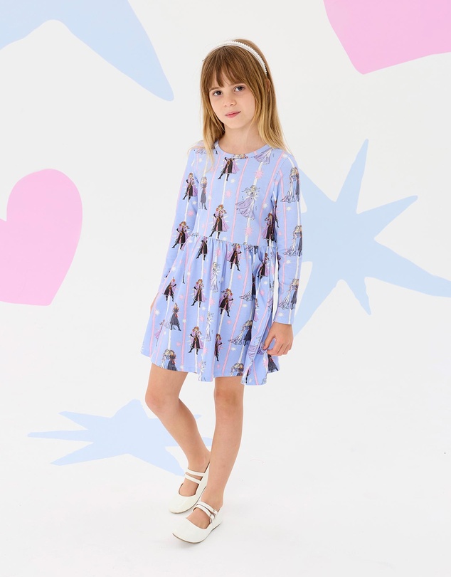 Rock Your Kid - Frozen Jersey Dress - Babies-Teens