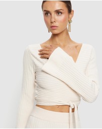 KIVARI - Daphne Rib Knit Top
